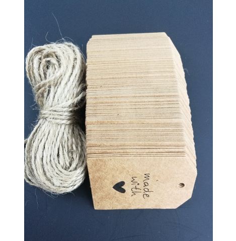 תגיות MADE WITH LOVE - Image 3