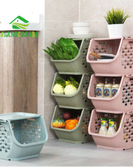 Plastic shelves for vegetable fruit storage1