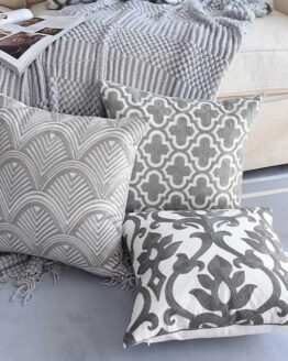 Home_Textile_25_Nordic Geometric Cushion Cover Emboridered Grey_5