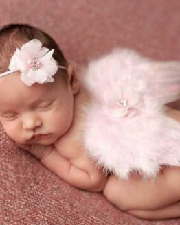 baby_Baby photoshoot_8_ashion Newborn Baby Kids Feather Lace Headband and Angel Wings_13