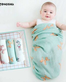 baby_Fashion and textile_6_Baby Blanket Soft Cotton Newborn Swaddle blanket_24