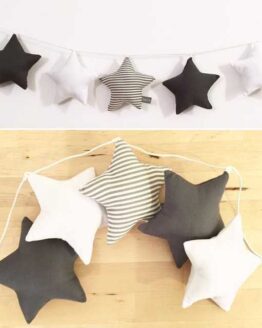 baby_Furniture and design_5_Nordic Baby Room Handmade Star Garlands_13