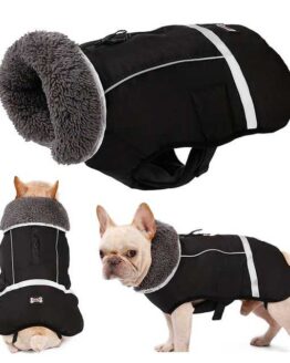 dogs_dog clothing_6_Dog Clothes Winter Waterproof Outdoor Pet Dog Jacket_5