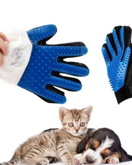 dogs_grooming and cleaning_1_Silicone Pet brush Glove Deshedding Gentle Efficient Grooming_5
