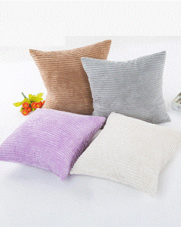Nordic Cushion Covers Super Soft Decor Striped Velvet cover