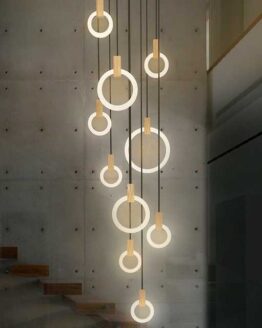 home_light_17_Modern LED chandelier nordic living room pendant lamp_1