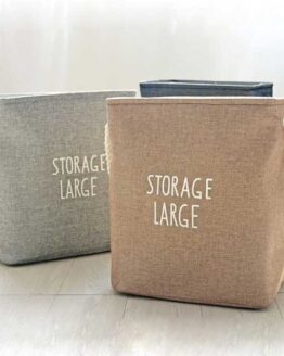 Home_storage and organization_39_Large Laundry Hamper Bag Canvas Clothes Storage Baskets_5
