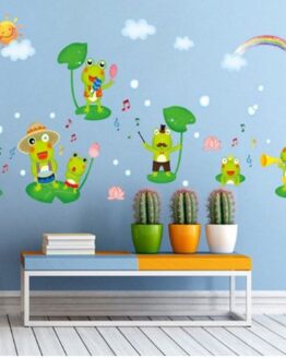 Home_wall papers and stickers_17_ Sticker Frogs Bathroom Wall Sticker Waterproof Home Decor for Baby Kids Room_1