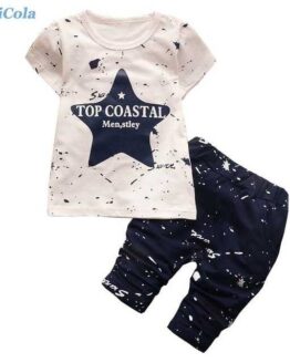 baby_baby clothes_38_Summer Baby Boys Clothes Stars Print_1