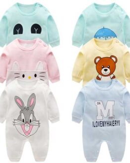 baby_baby clothes_5_Newborn baby clothes Long Sleeve Rompers colorful_9