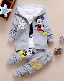 baby_baby clothes_9_ Autumn Baby Clothes Sets Cute mickey mouse_4