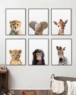 baby_Furniture and design_32_Animals Art Print Poster Safari Animals_7