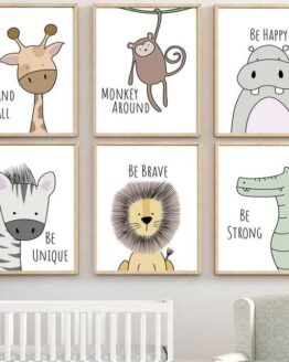 baby_Furniture and design_34_Nordic animals and sentences Posters Wall_7
