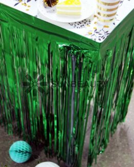 Party_Birthday and Party_16_Metallic Fringe Foil Tinsel Table Skirt_1