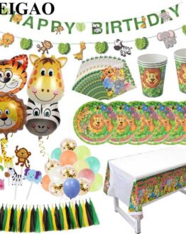 Party_Birthday and Party_2_Jungle Party safari set Decoration design 1_1