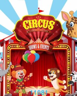 Party_Birthday and Party_32_Photography backdrop circus birthday cartoon party_1