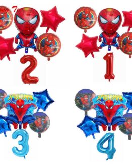 Party_Birthday and Party_63_ Spiderman Foil Helium Balloons Number_1
