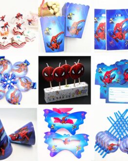 Party_Birthday and Party_65_Birthday Spiderman Party Supplies Decoration design 2_7