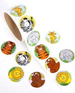 Party_Birthday and Party_7_jungle Animals Sealing Sticker DIY Gifts_1