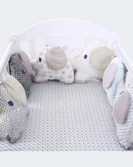 Baby_Furniture and design_41_Baby Bed Bumper Crib Cot Elephant Bumper_1