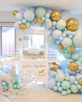 Party_Birthday and Party_82_Macaron set Blue Pastel Balloons baby shower_1