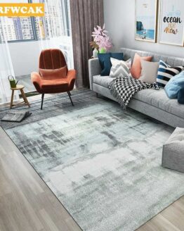 home_textile_50_Nordic Abstract Ink Painting Carpet Living Room_1