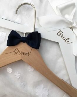 wedding_accessories_82_Wedding Dress Hanger personalized bride and groom_1