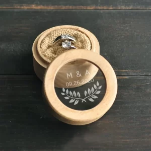 קופסא מעוצבת אישית לטבעות סטיילינק